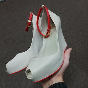 Melissa Patchuli VII SP AD High Heel Beige Red 7